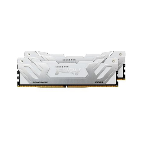 Kingston FURY 48GB KIT DDR5 8400MT/s CL40 CUDIMM Renegade White XMP