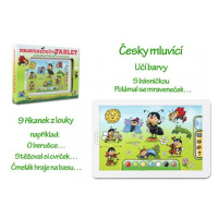 Teddies Mravenečkův tablet plast 30x20x2 cm na baterie se zvukem