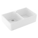 Keramický dřez Villeroy & Boch Farmhouse 80 X, 638001R1, White Alpin 638001R1