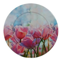 GOBA Talíř dekorační Tulipány 33 cm