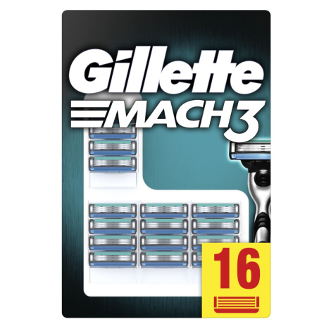 Gillette Mach3 náhradní hlavice 16 ks