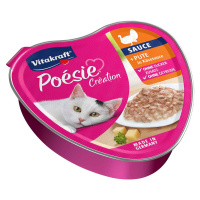 Vitakraft Poésie Création krůtí maso v sýrové omáčce 15× 85 g