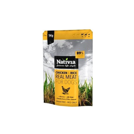 Nativia Real Meat - Chicken & Rice 1 kg