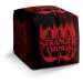 Sablio Taburet Cube Stranger Things Red: 40x40x40 cm