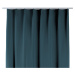 Dekoria Závěs na jednotlivých háčcích flex, modrá, Blackout Soft, 269-24