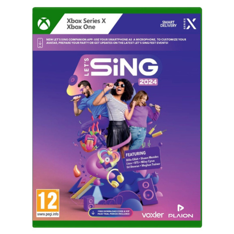 Let's Sing 2024 (bez mikrofonů) (Xbox) - 4020628611569 Plaion