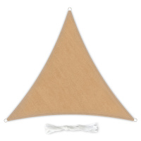 Blumfeldt Trojúhelníková sluneční clona, 5 × 5 × 5 m, polyester, prodyšná