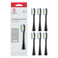Oclean Professional Clean P1C5 B06 náhradní hlavice 6 ks černé