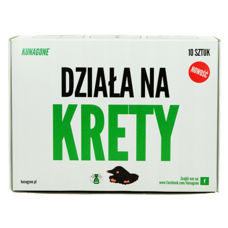 Pachový odpuzovač krtků KUNAGONE, set 10 ks