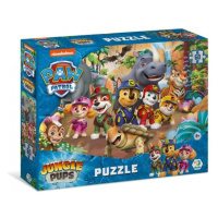 DODO Puzzle Tlapková patrola/Paw Patrol Džungle 23x32cm 60 dílků v krabičce 15x18x6cm