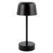 Černá LED stolní lampa (výška 28 cm) Brio – Leitmotiv