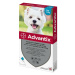 ADVANTIX Spot-on pro psy 4-10 kg 1 ml 4 pipety