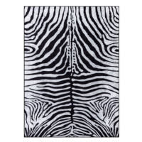 Dywany Łuszczów Kusový koberec Miro 51331.803 Zebra black / white - 160x220 cm