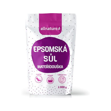 Allnature Epsomská sůl Mateřídouška 1 kg