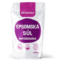 Allnature Epsomská sůl Mateřídouška 1 kg