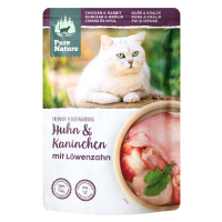 Pure Nature Feline 12 x 85 g - kuřecí a králík