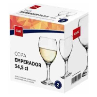 Cegeco Sklenice na víno CoK Emperador 345ml 2ks