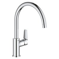 Dřezová baterie Grohe Start Edge s otočným ramínkem chrom 30529001