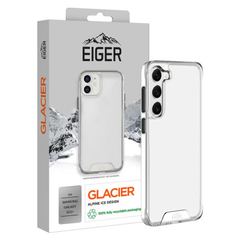 Kryt Eiger Glacier Case for Samsung Galaxy S23+ in Clear Eiger Glass