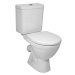 Jika Lyra plus - WC kombi, zadní odpad, Dual Flush, bílá H8263840002413