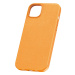 Baseus Pouzdro na telefon pro iPhone 15 Baseus Fauxther Series (oranžové)