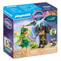 PLAYMOBIL Ayuma 71350 Forest Fairy & Bat Fairy s tajemnými zvířaty