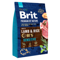 Brit Premium by Nature Sensitive jehněčí s rýží 3 kg