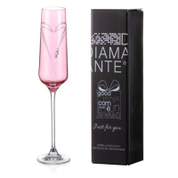 Diamante JFY Pink Hearts flute 190 ml