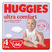 HUGGIES Ultra Comfort 4 7-18kg 66ks