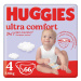 HUGGIES Ultra Comfort 4 7-18kg 66ks