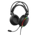 Genesis NEON 613 RGB headset s mikrofonem černý