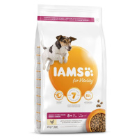 IAMS Dog Senior Small & Medium Chicken granule pro psy 1 kus, Hmotnost balení (g): 3 kg