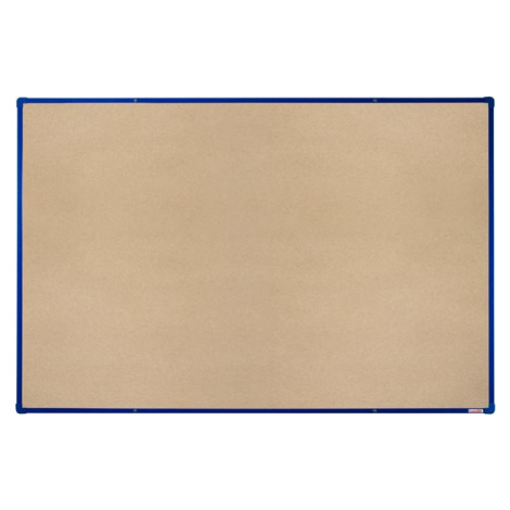 BoardOK Tabule s textilním povrchem 180 × 120 cm, modrý rám