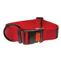 Obojek nylon Art Sportiv 55-75cmx40mm červený