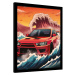 Obraz na zeď - Wave Collection - Wave Cars Evo, 34.3 × 44.5 cm