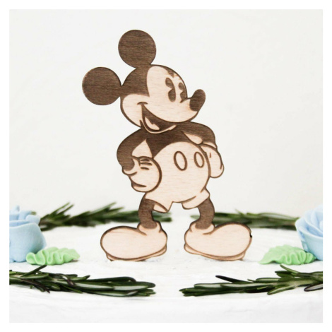 Dřevěná postavička na dort - Mickey mouse DUBLEZ