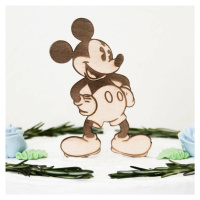 Dřevěná postavička na dort - Mickey mouse