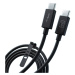 3mk datový kabel - Hyper ThunderBolt Cable 240W, černá