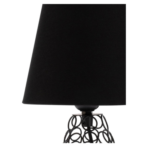 Pauleen Pauleen Black Brilliance stolní lampa, noha z kovu