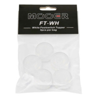 Mooer Candy Footswitch Topper, white, 5 pcs.