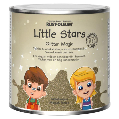 Rust-Oleum Třpytivá barva na dětský nábytek a hračky Glitter Magic zlatá, RO.20632.DE.0.25