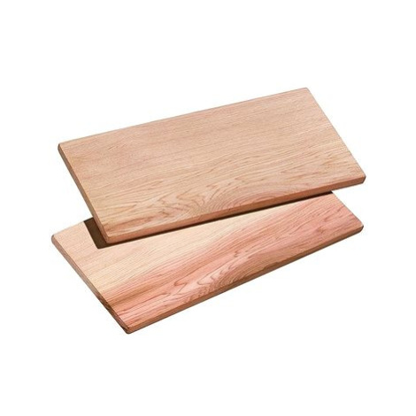 Küchenprofi Sada 2 ks dřevěných prkének L SMOKY 40x15x1 cm