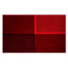 GRUND DIVISO Koupelnová předložka 70x120 cm, rubínová