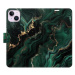 iSaprio Flip pouzdro Emerald 02 pro iPhone 14 Plus