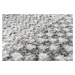 Diamond Carpets koberce Ručně vázaný kusový koberec Diamond DC-KERRY 2 Silver/blue - 180x275 cm