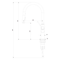 Omnires BEND BE6455GL