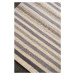 Diamond Carpets koberce Ručně vázaný kusový koberec MCK Strop DE 2263 Pastel Brown Mix - 120x170