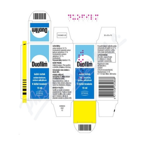 Duofilm 167mg/g+167mg/g drm.sol.15ml