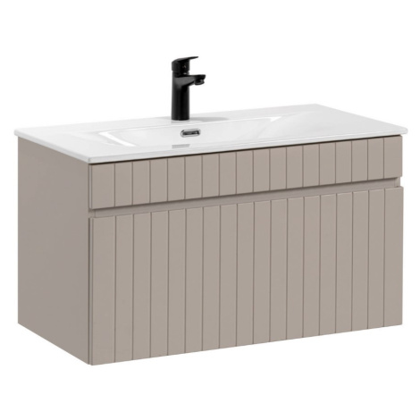 ArtCom Koupelnová skříňka s umyvadlem ICONIC Cashmere U80/1 | 80 cm