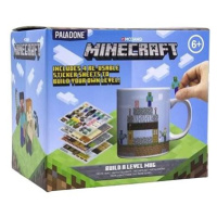 Minecraft - Build a Level - hrnek s nálepkami